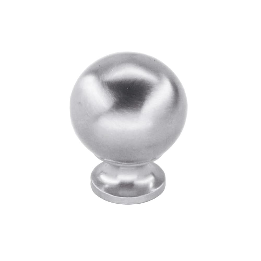 HDD Pro meubelknop Bol 725 Inox look — vooraanzicht
