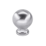 HDD Pro meubelknop Bol 725 Inox look — vooraanzicht