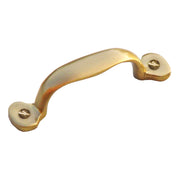 HDD Pro meubelgreep beugel mat goud 96 mm – vooraanzicht