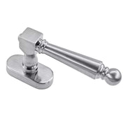 HDD Pro Rubens raamkruk Inox Look – vooraanzicht