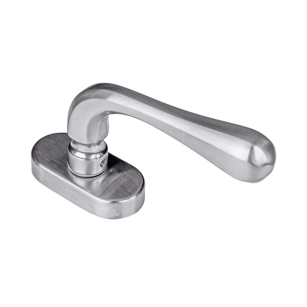 HDD Pro raamkruk Greta Inox Look - vooraanzicht