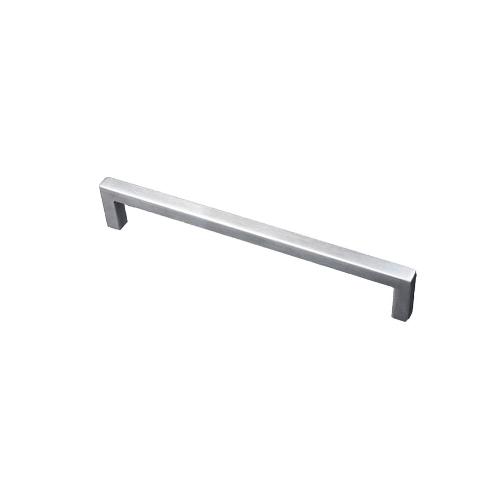HDD Pro meubelgreep Cubica 192 mm Inox Plus vooraanzicht