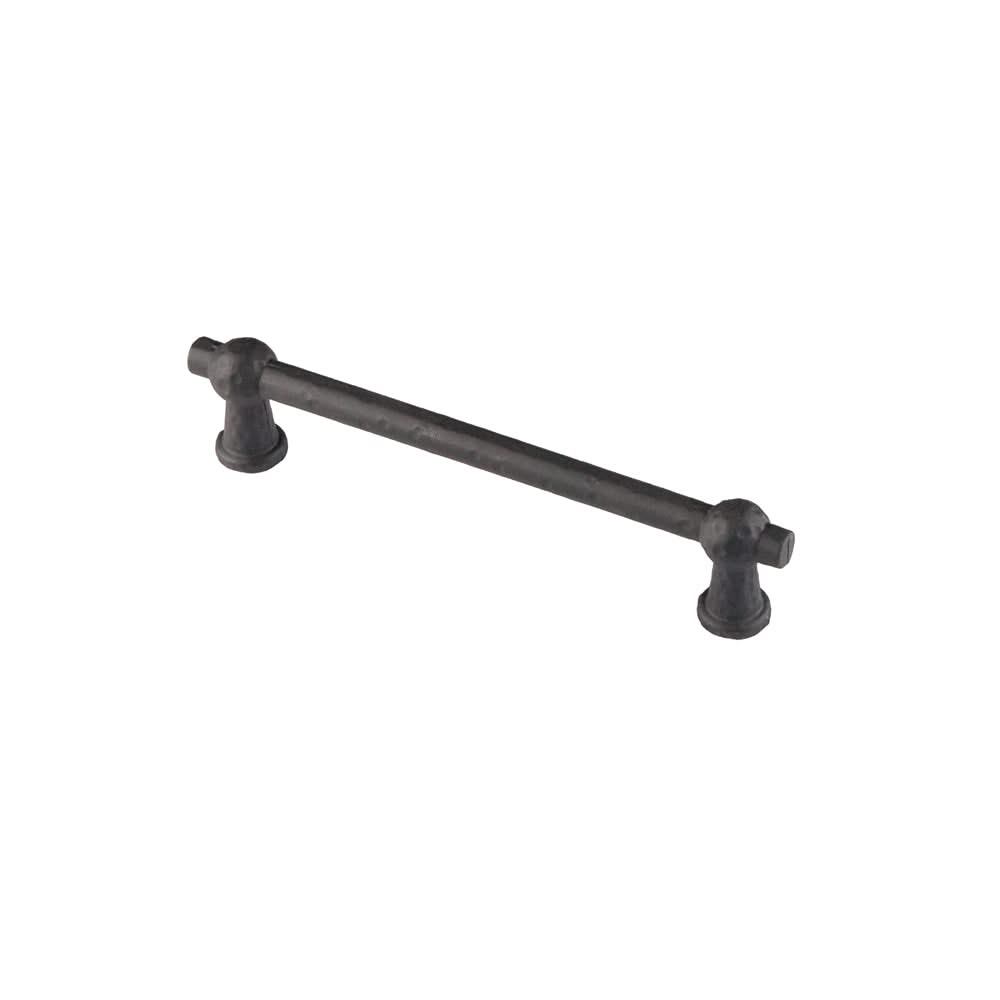 HHD Pro meubelgreep Petra 128 mm zwart mat — vooraanzicht