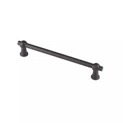 HHD Pro meubelgreep Petra 160 mm zwart mat — vooraanzicht