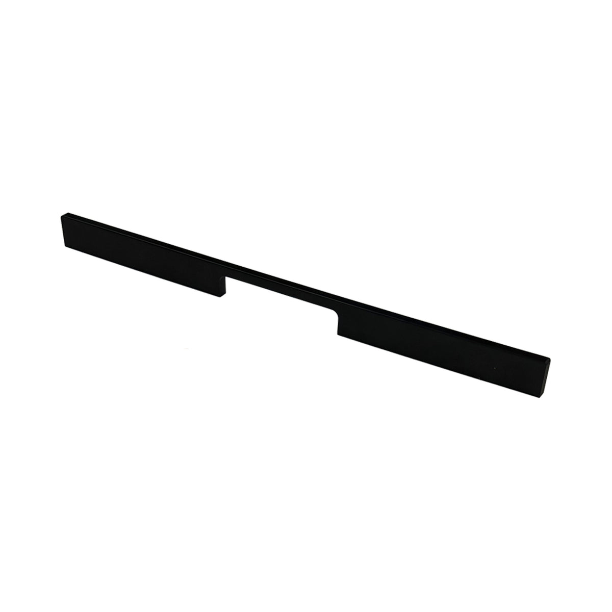 HDD Pro Square Long meubelgreep 400 mm zwart – vooraanzicht