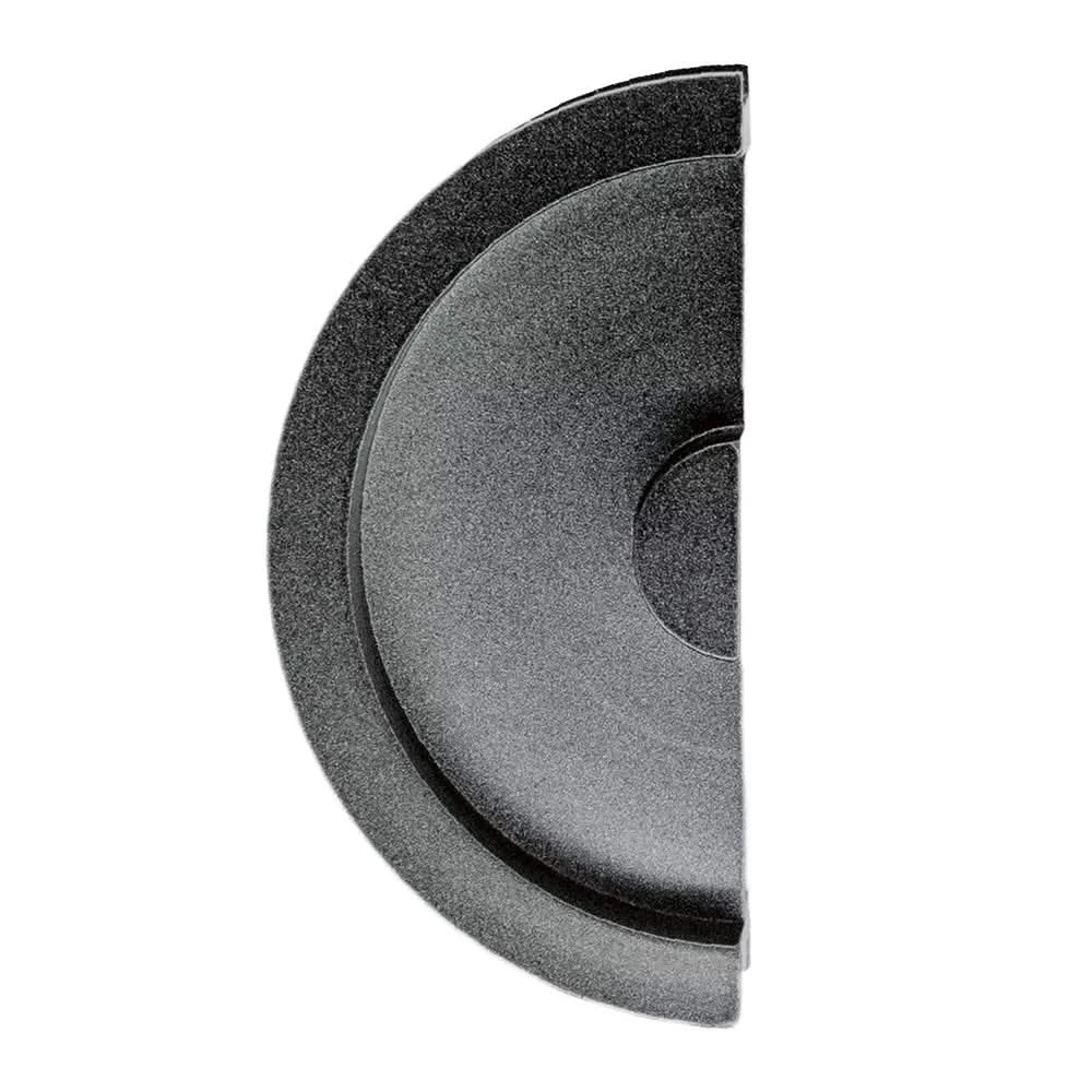 HDD Pro schuifdeurkom halve maan ijzer vooraanzicht