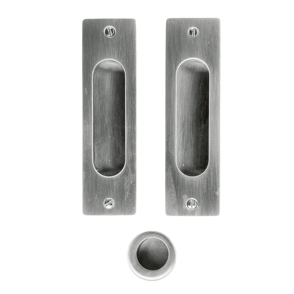 HDD Pro Schuifdeurkom Inkapschelp Fra Ovaal Carre Inox Look – vooraanzicht