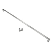 HDD Pro Cosmic voordeurgreep geborsteld inox vooraanzicht