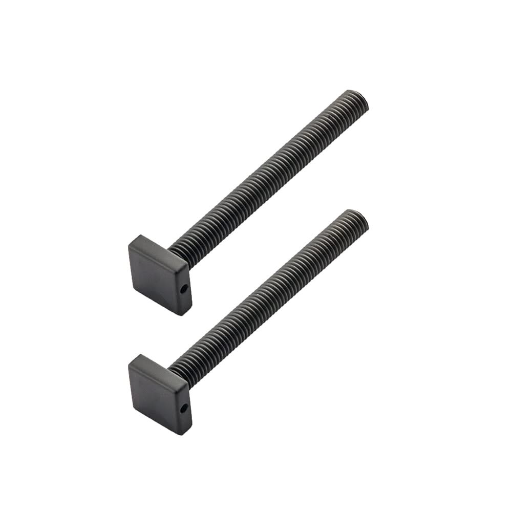 HDD Pro bevestigingsset M10 trekker buitendeur zwart, vooraanzicht
