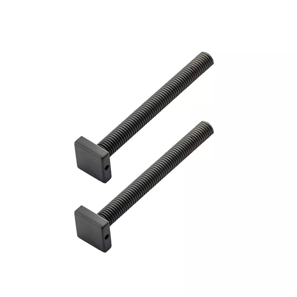 HDD Pro bevestigingsset M10 trekker buitendeur zwart structuur, vooraanzicht