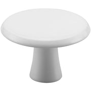 Hermeta knop rond wit 30 mm vooraanzicht