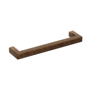 Crafino Rock deurgreep 230 mm craft cognac vooraanzicht