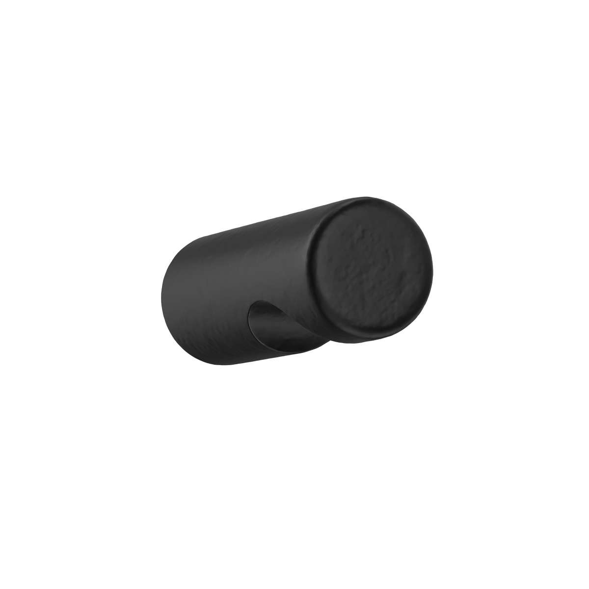 Crafino Moon meubelknop 10 mm craft zwart vooraanzicht