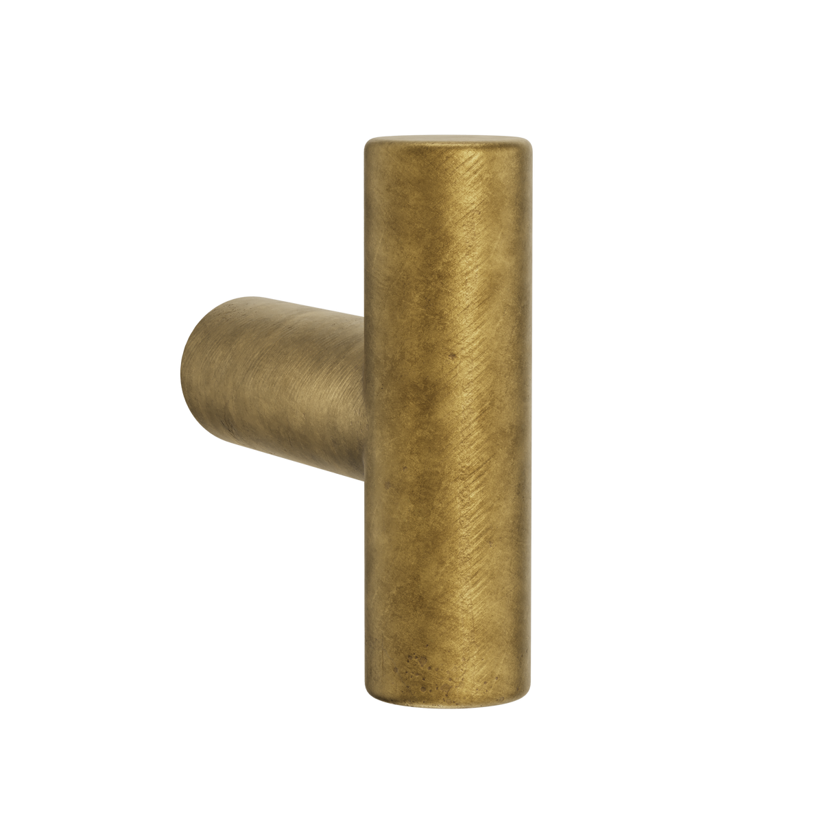 Crafino Moon meubelknop T craft goud vooraanzicht