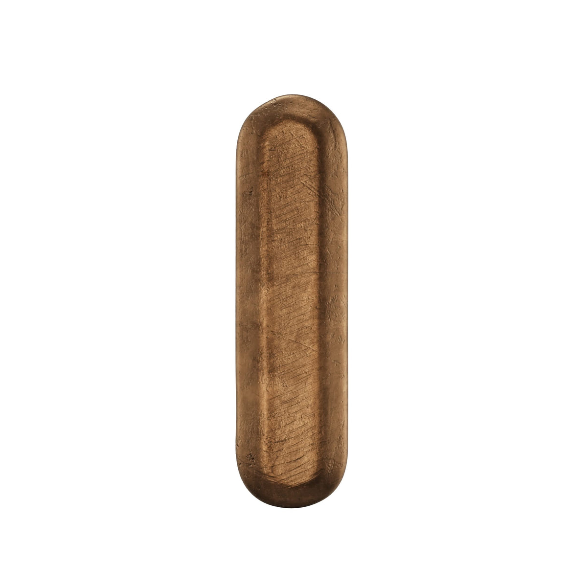 Crafino Terra meubelknop T craft cognac detail