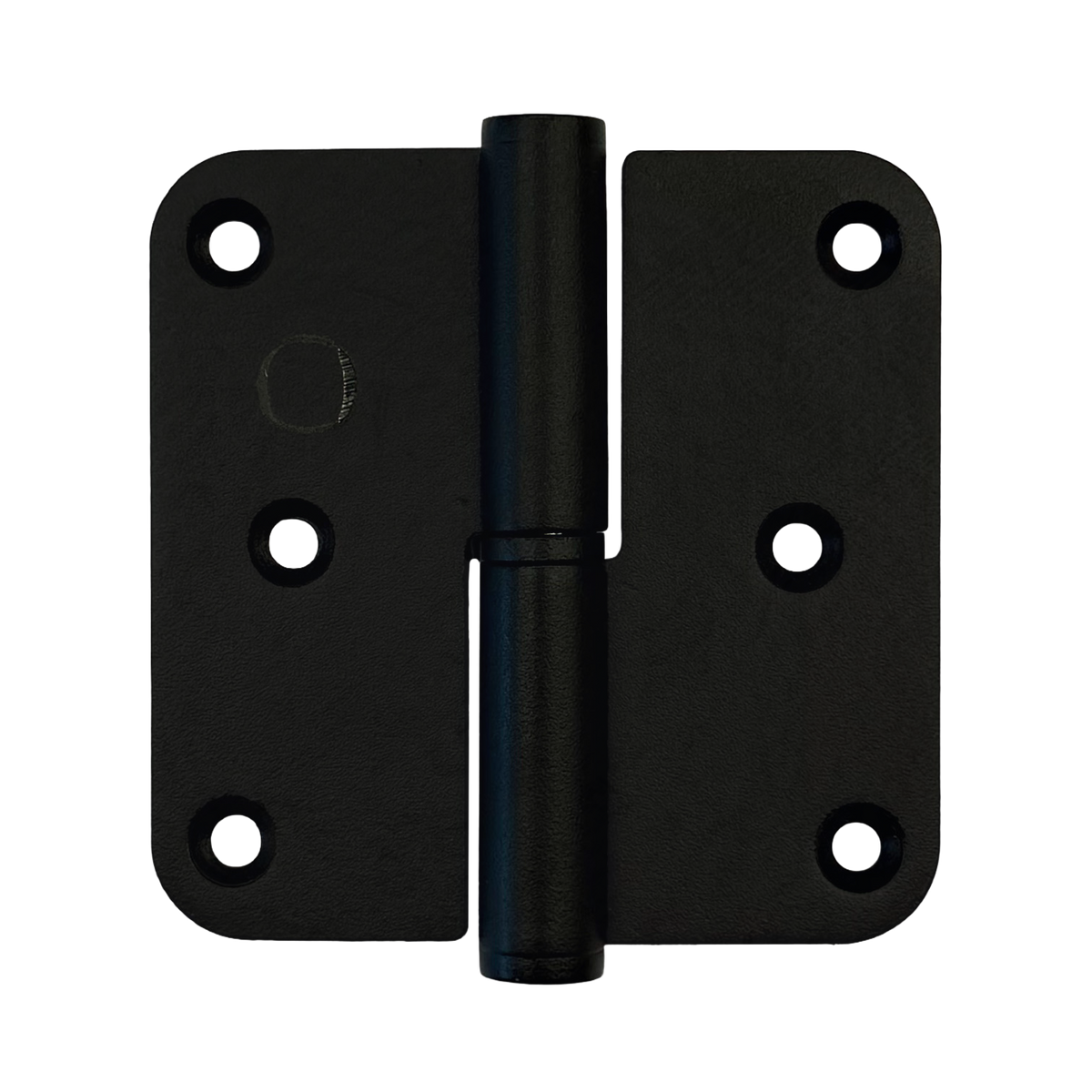 Crafino paumelle 80×80 mm Craft zwart, vooraanzicht