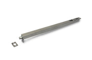 Dulimex DX bascule kantschuif 7550 AS 600 mm aluminium met facetrand - vooraanzicht
