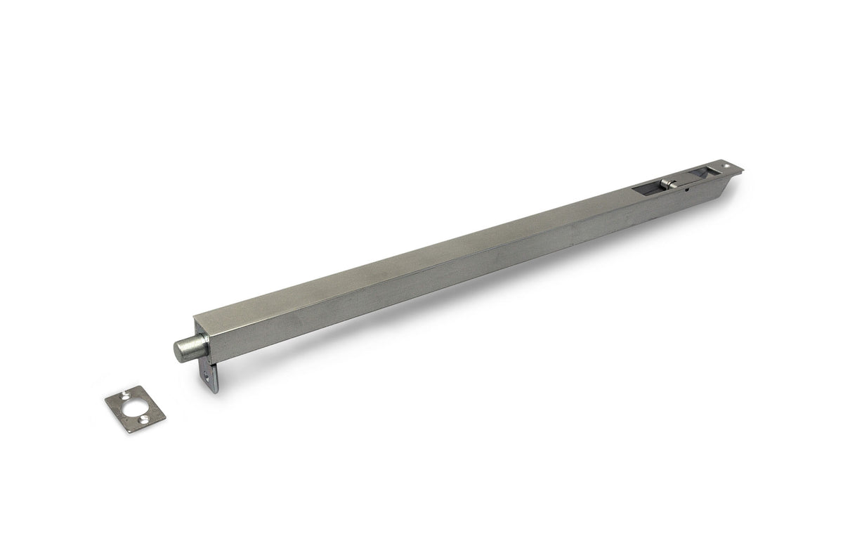 Dulimex DX bascule kantschuif 7550 AS 600 mm aluminium met facetrand - vooraanzicht
