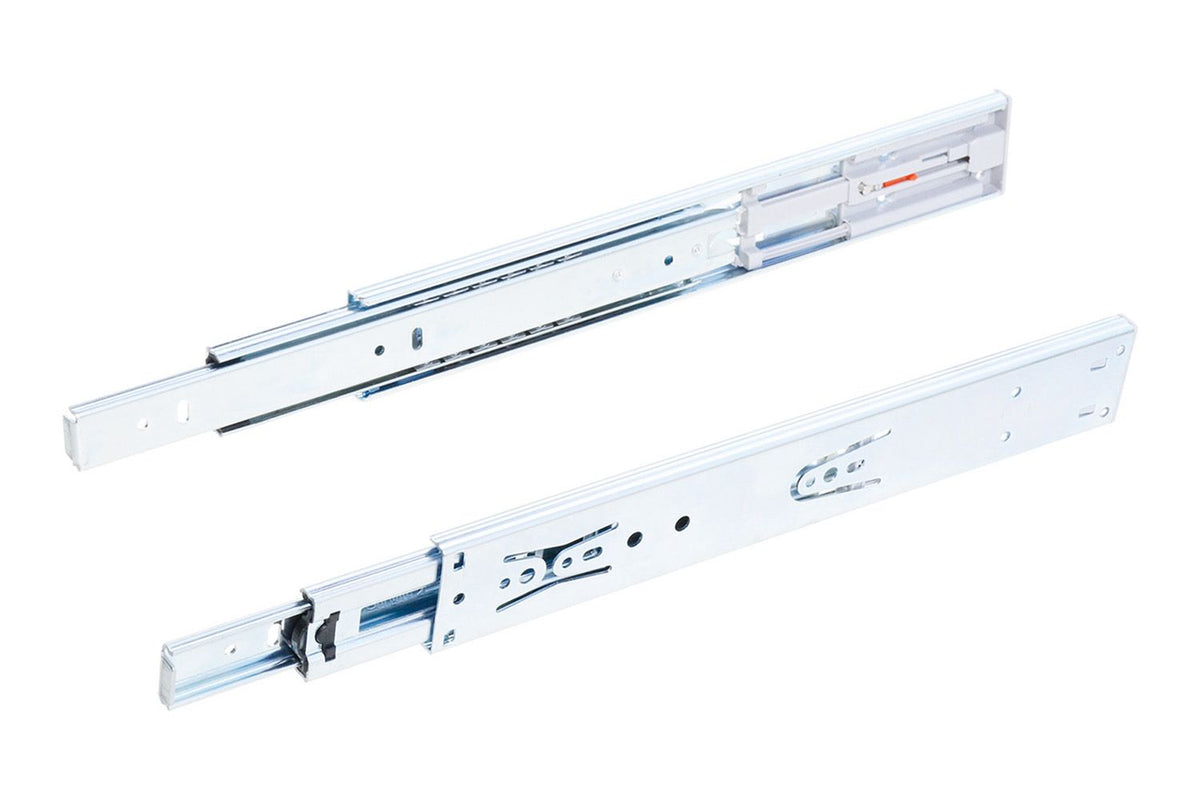 Ladegeleiders soft-close 40 kg 55 cm (set van 2) – vooraanzicht