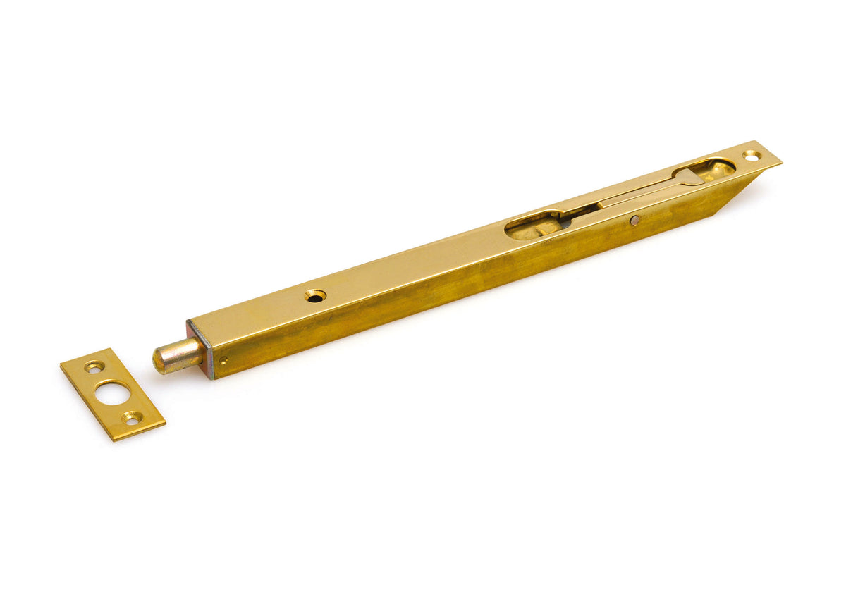Dulimex DX bascule kantschuif type 876 400 mm staal vermessingd - vooraanzicht
