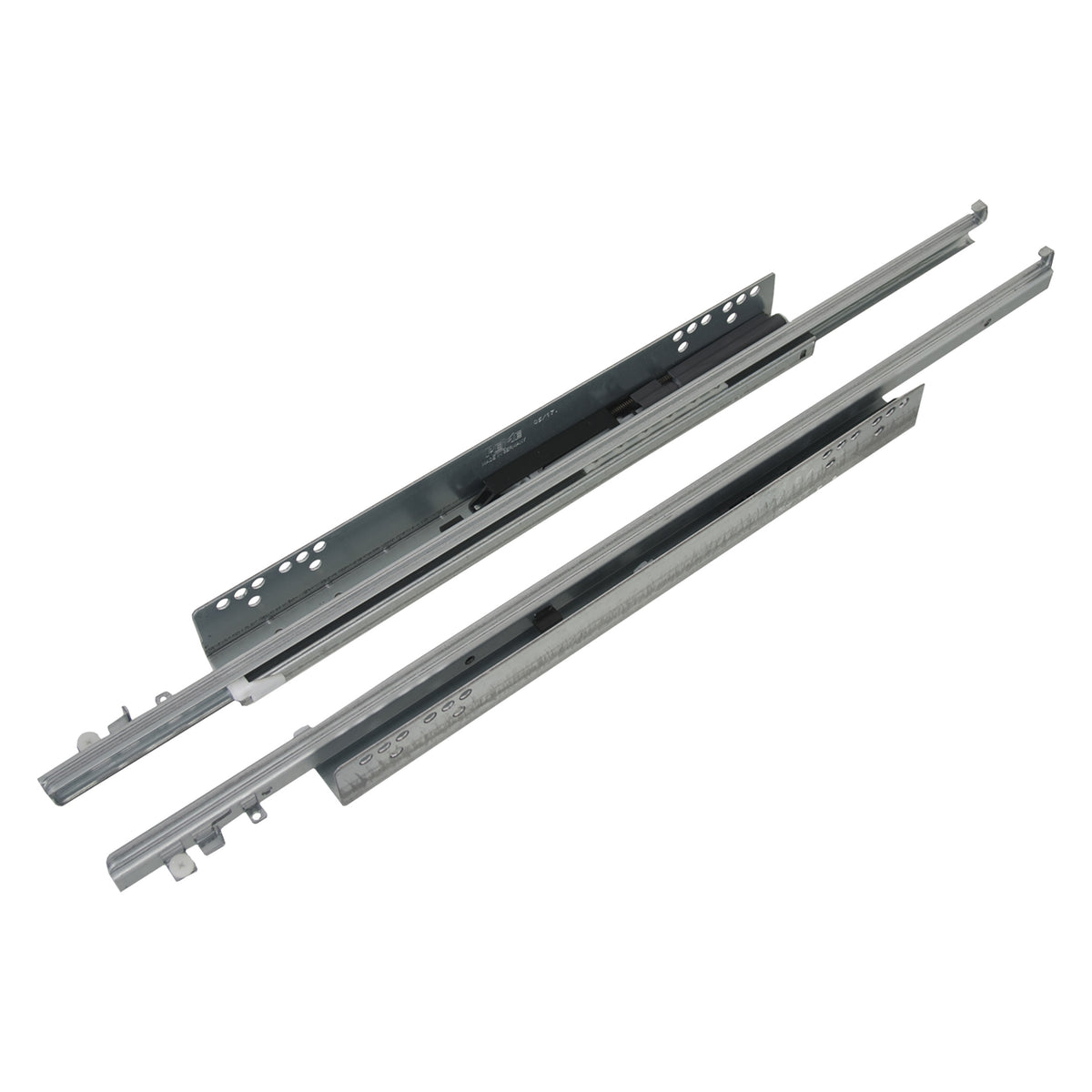 Starx soft-close ladegeleiders 40 cm vooraanzicht – set van 2