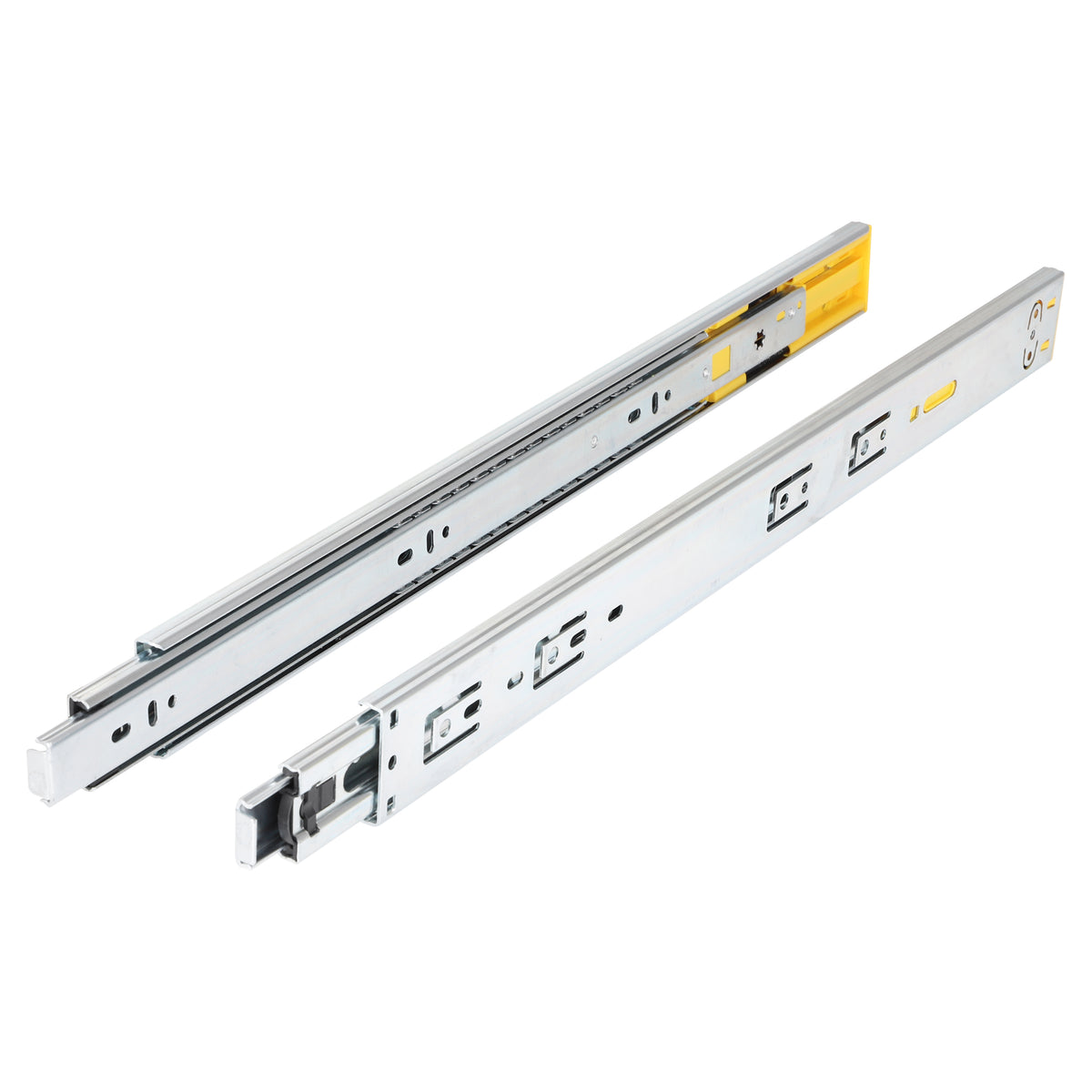 Starx push-to-open + soft-close ladegeleiders 45 cm vooraanzicht – set van 2