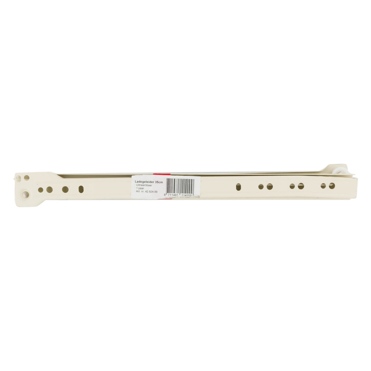 Starx uitneembare witte ladegeleiders 35 cm detail – set van 2