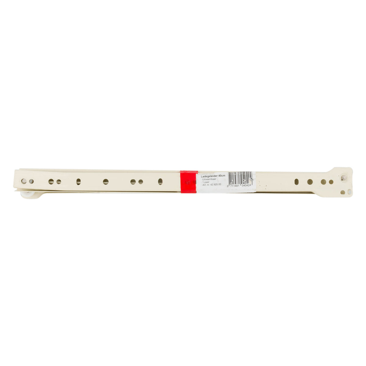 Starx uitneembare witte ladegeleiders 40 cm detail – set van 2