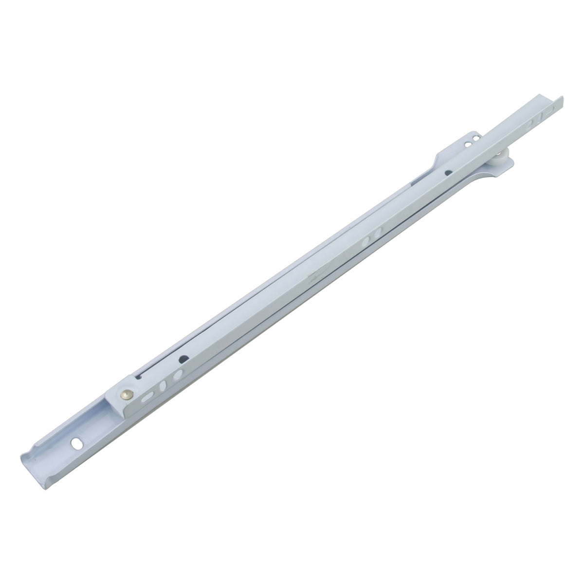 Starx uitneembare witte ladegeleiders 50 cm vooraanzicht – set van 2