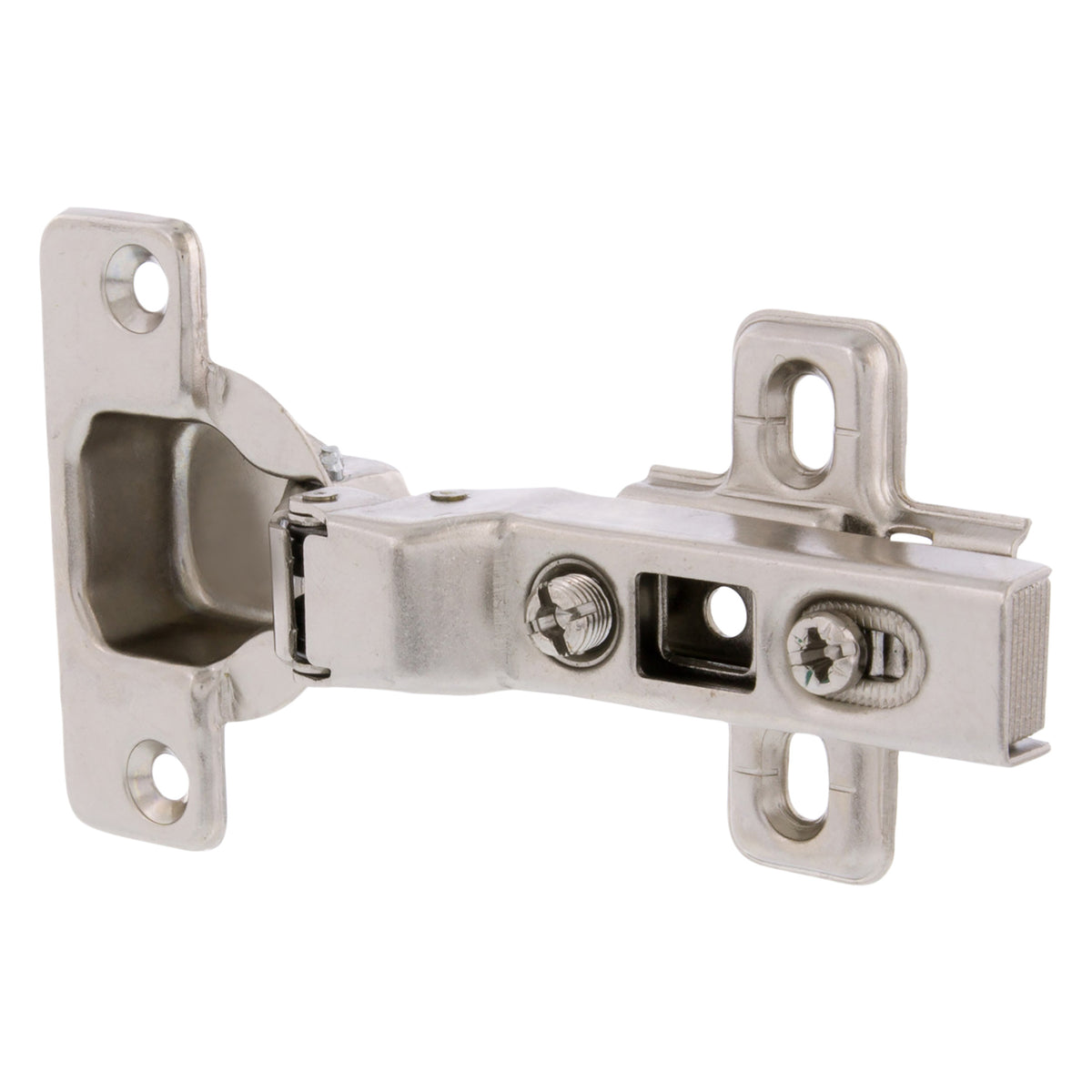 Starx clip-on potscharnier half opdek 110° softclose – vooraanzicht