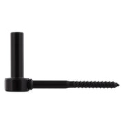 Starx Schroefduim met draaipen Zwart 130 mm – productfoto vooraanzicht