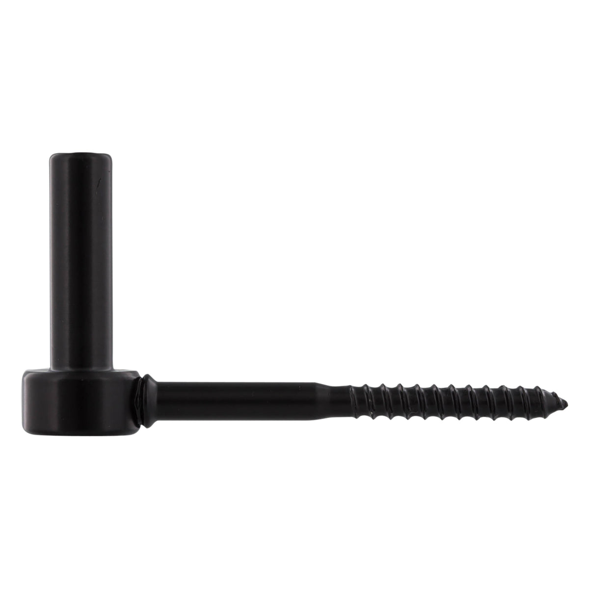 Starx Schroefduim met draaipen Zwart 130 mm – productfoto vooraanzicht