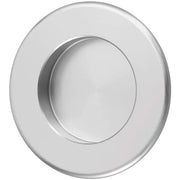 Hermeta schuifdeurkom rond naturel 52 x 52 mm – vooraanzicht