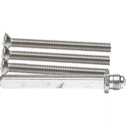 AXA verlengset wisselstift 75 mm met boutenset M6x60 RVS vooraanzicht