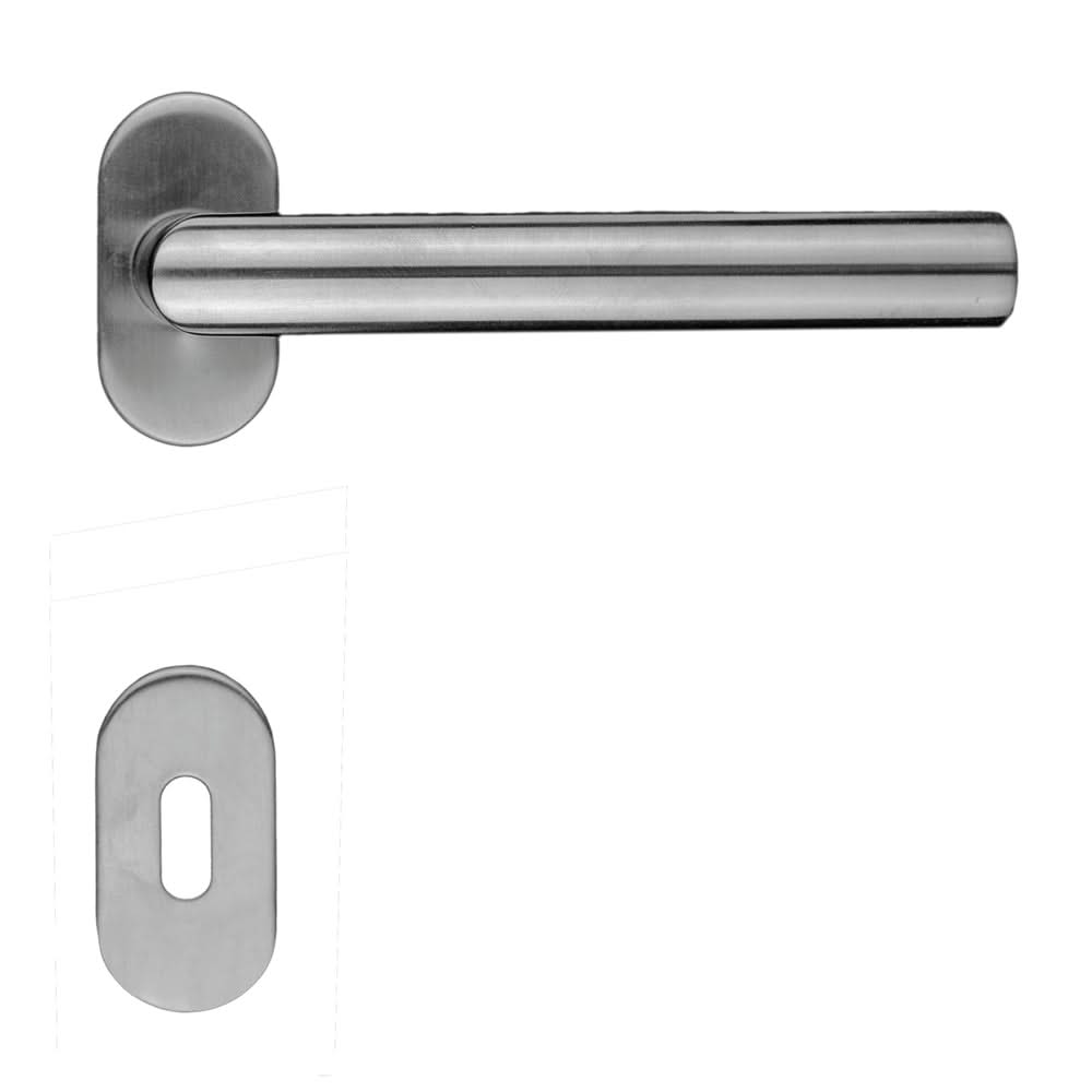 HDD Pro deurkruk PROFIEL I SHAPE 19MM INOX PLUS – aanzicht
