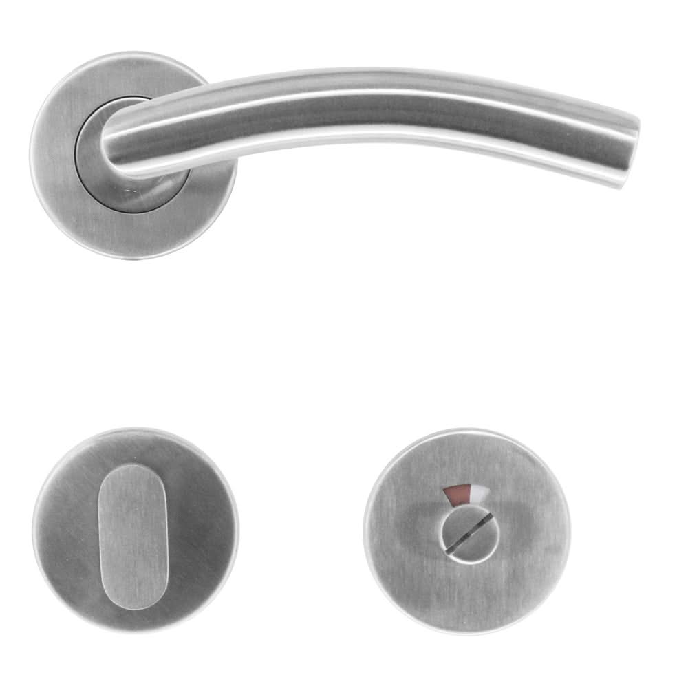 HDD Pro deurkruk GI Shape 19mm inox geborsteld zijaanzicht