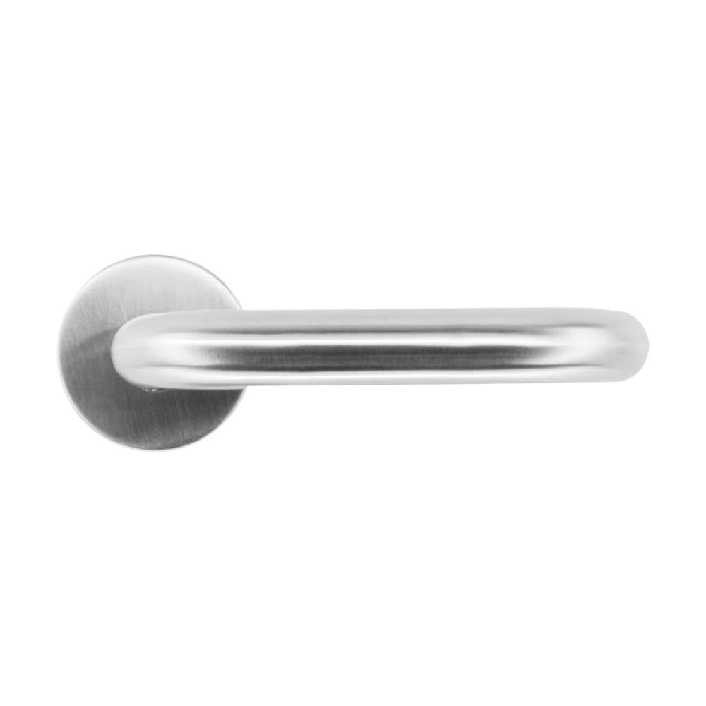 HDD Pro deurkruk U-Shape 19mm inox geborsteld vooraanzicht