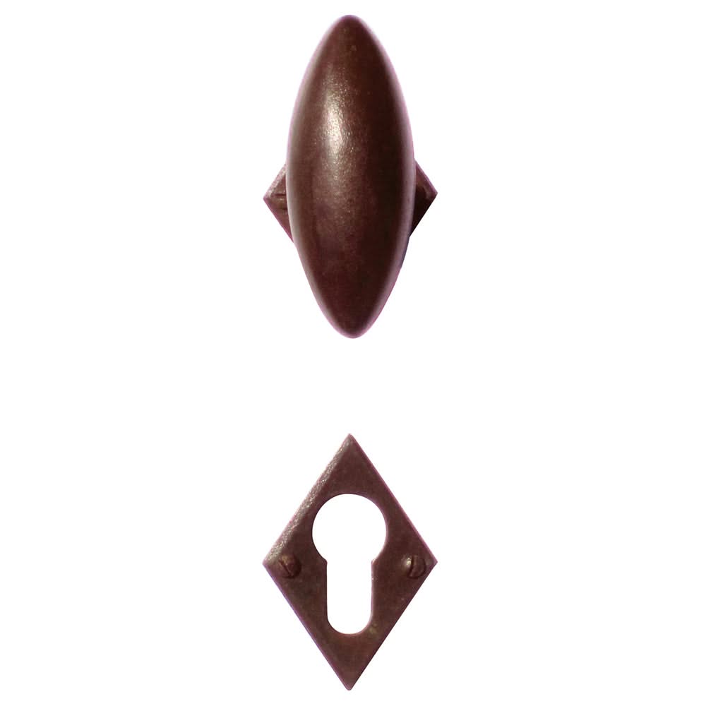 HDD Pro Olive deurkruk roest ruit detail