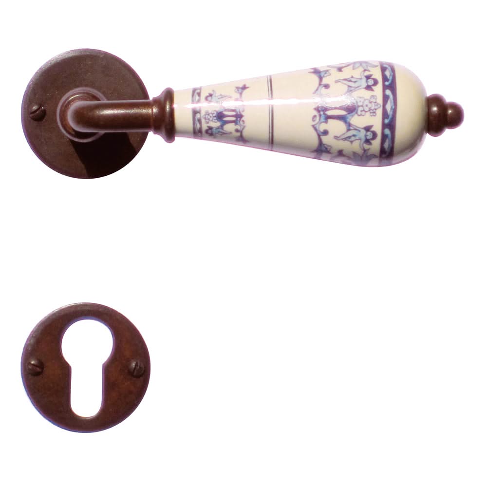 HDD Pro deurkruk Decor Roest Rond roest – sfeerbeeld