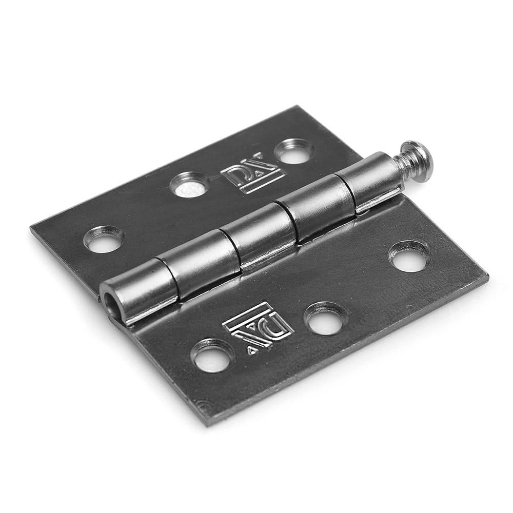 Dulimex scharnier met losse pen 63x63 mm verzinkt - vooraanzicht