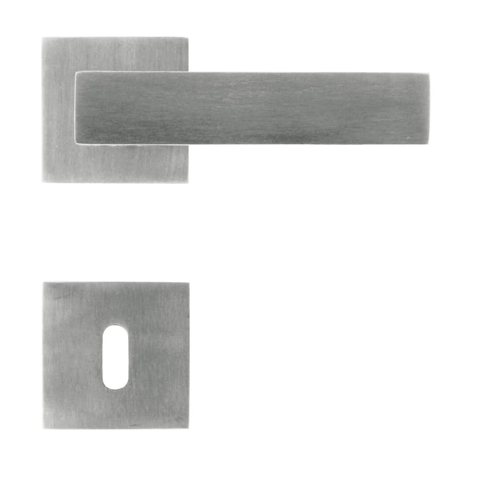 HDD Pro Square 1 Inox Plus deurkruk – zijaanzicht