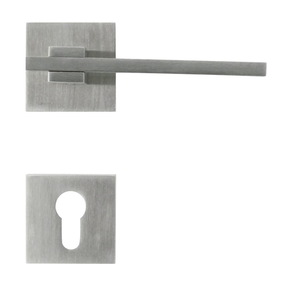 HDD Pro Square 3 Inox Plus deurkruk – met rozet