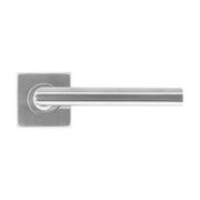HDD Pro Square I Shape 16mm Inox Plus deurkruk – vooraanzicht