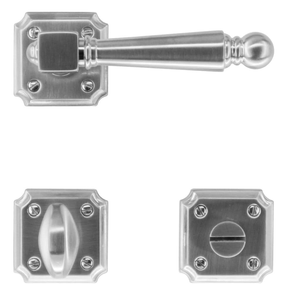 HDD Pro deurkruk RUBENS INOX LOOK – zijaanzicht