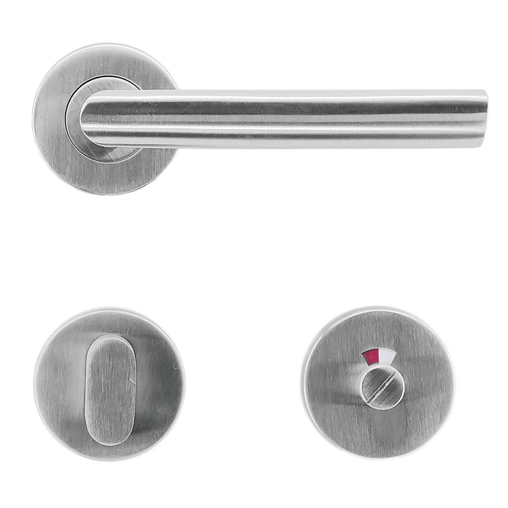 HDD Pro deurkruk Ellips inox – zijaanzicht