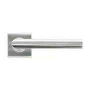 HDD Pro Square I Shape 19mm Inox Plus deurkruk – vooraanzicht