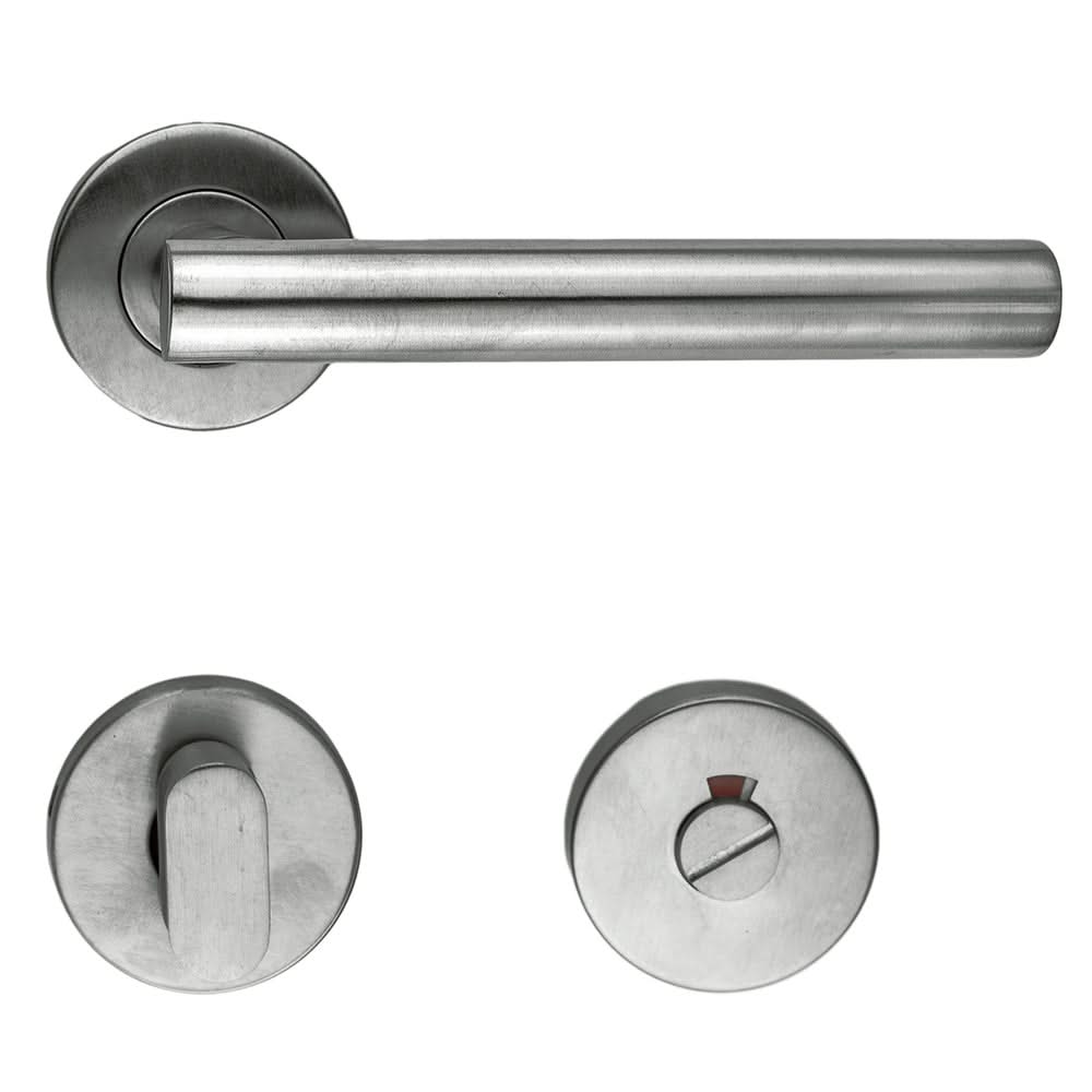 HDD Pro deurkruk T-Shape 19mm inox geborsteld zijaanzicht