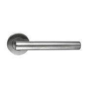 HDD Pro deurkruk T-Shape 19mm inox geborsteld vooraanzicht
