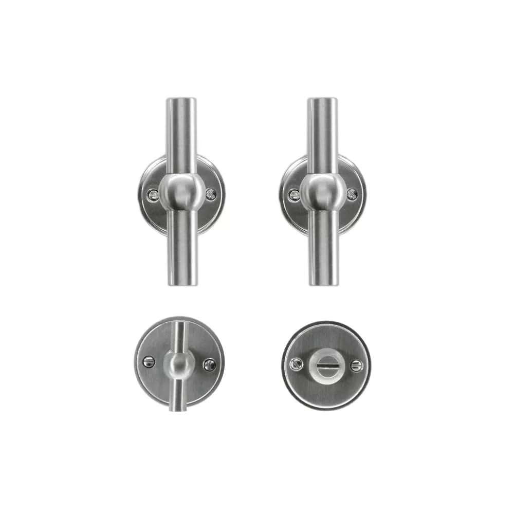 HDD Pro deurkruk PETANA Inox Look zijaanzicht