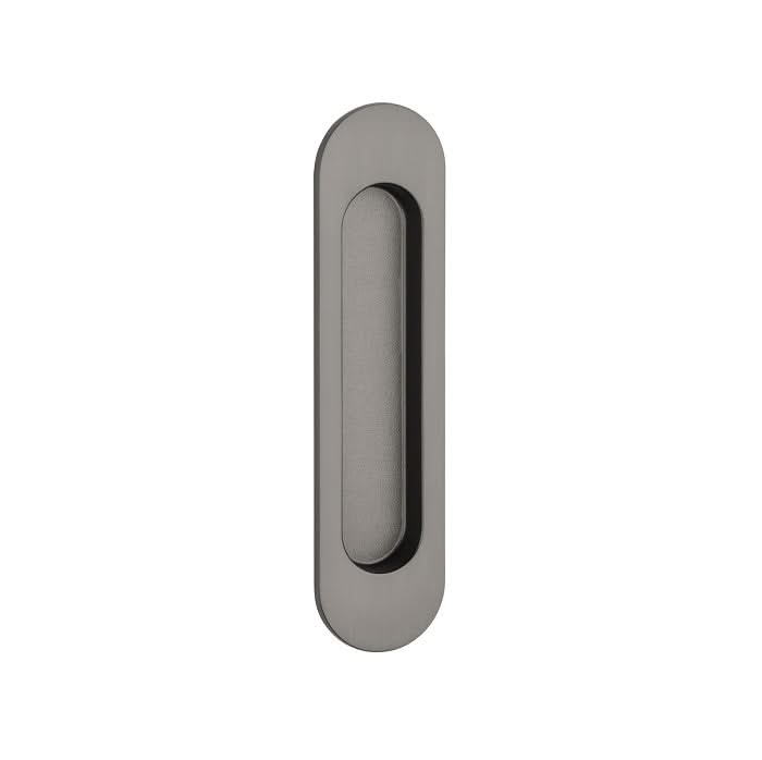 APRILE schuifdeurkom 7040 ovaal titanium – vooraanzicht